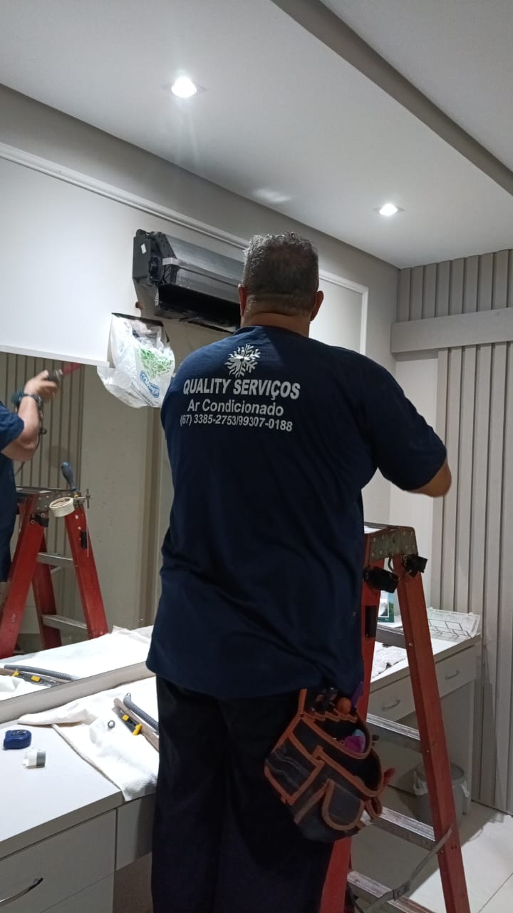 Serviço de ar-condicionado realizado pela Quality - foto 13