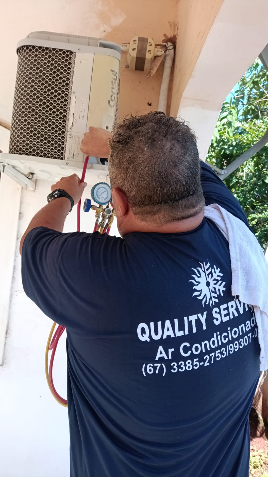 Serviço de ar-condicionado realizado pela Quality - foto 12