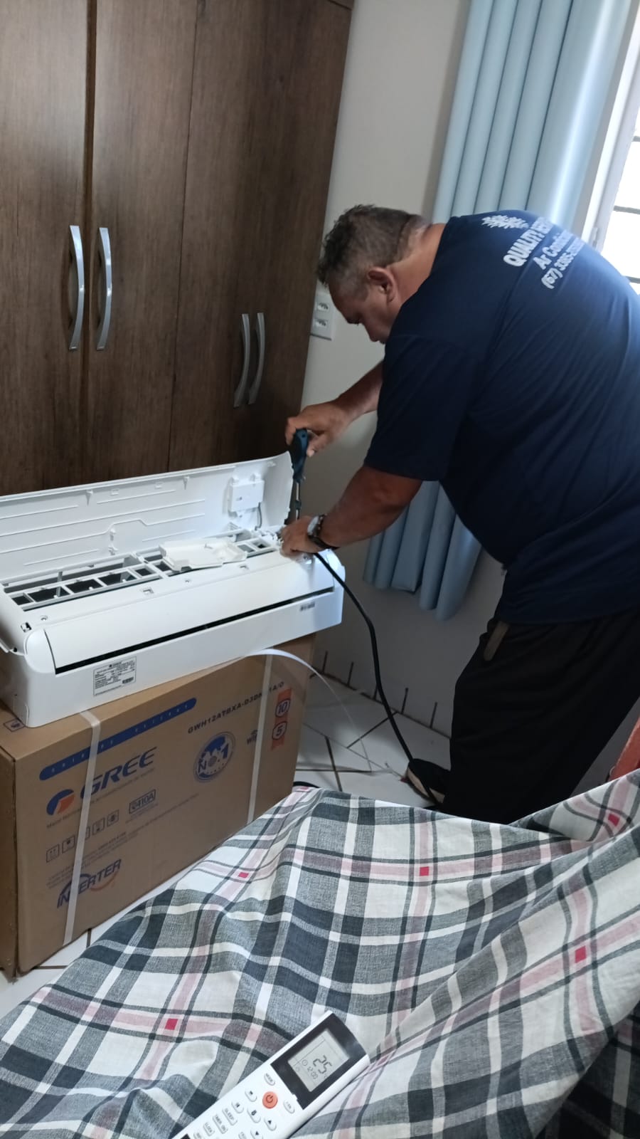 Serviço de ar-condicionado realizado pela Quality - foto 10