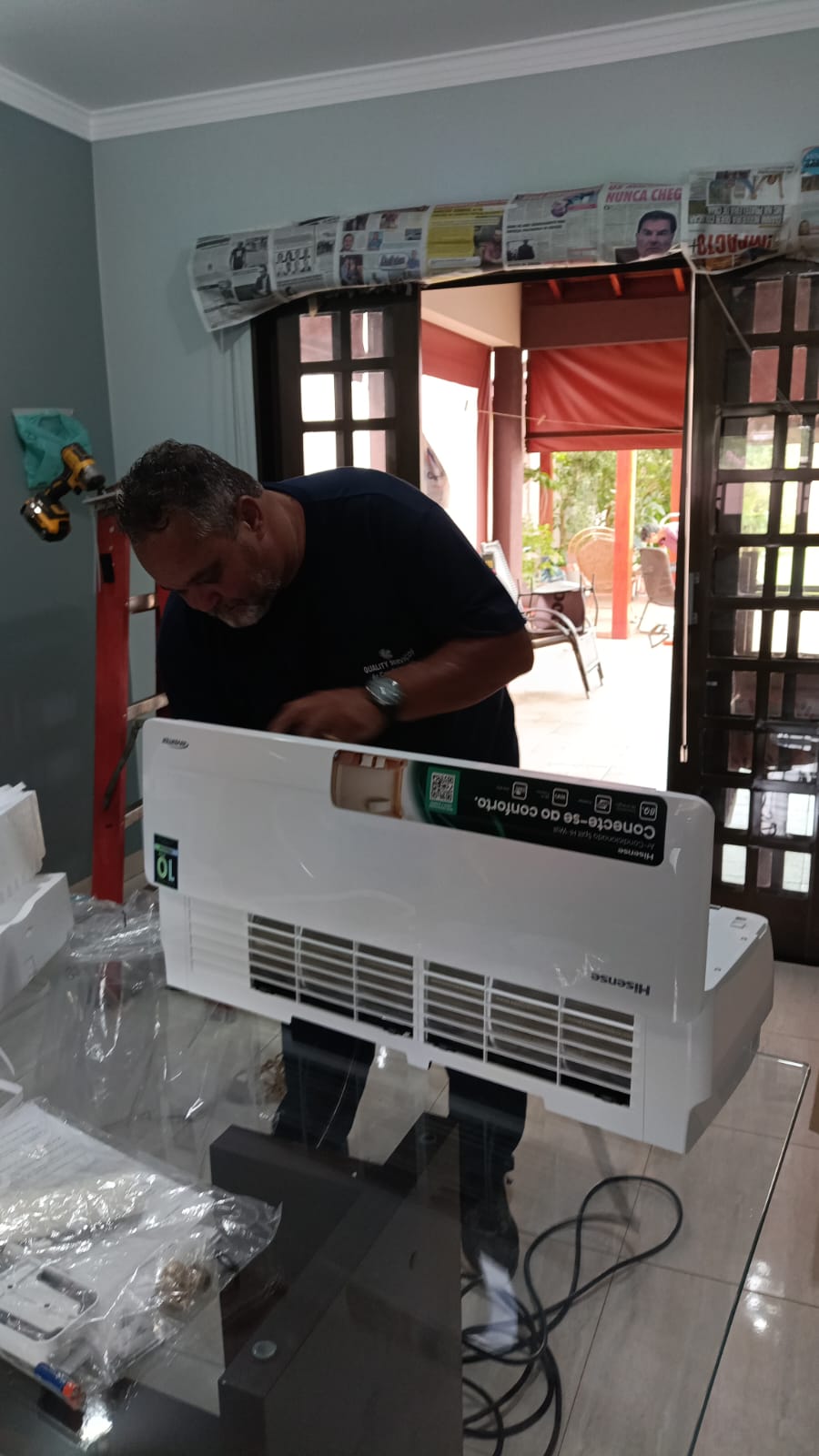 Serviço de ar-condicionado realizado pela Quality - foto 8