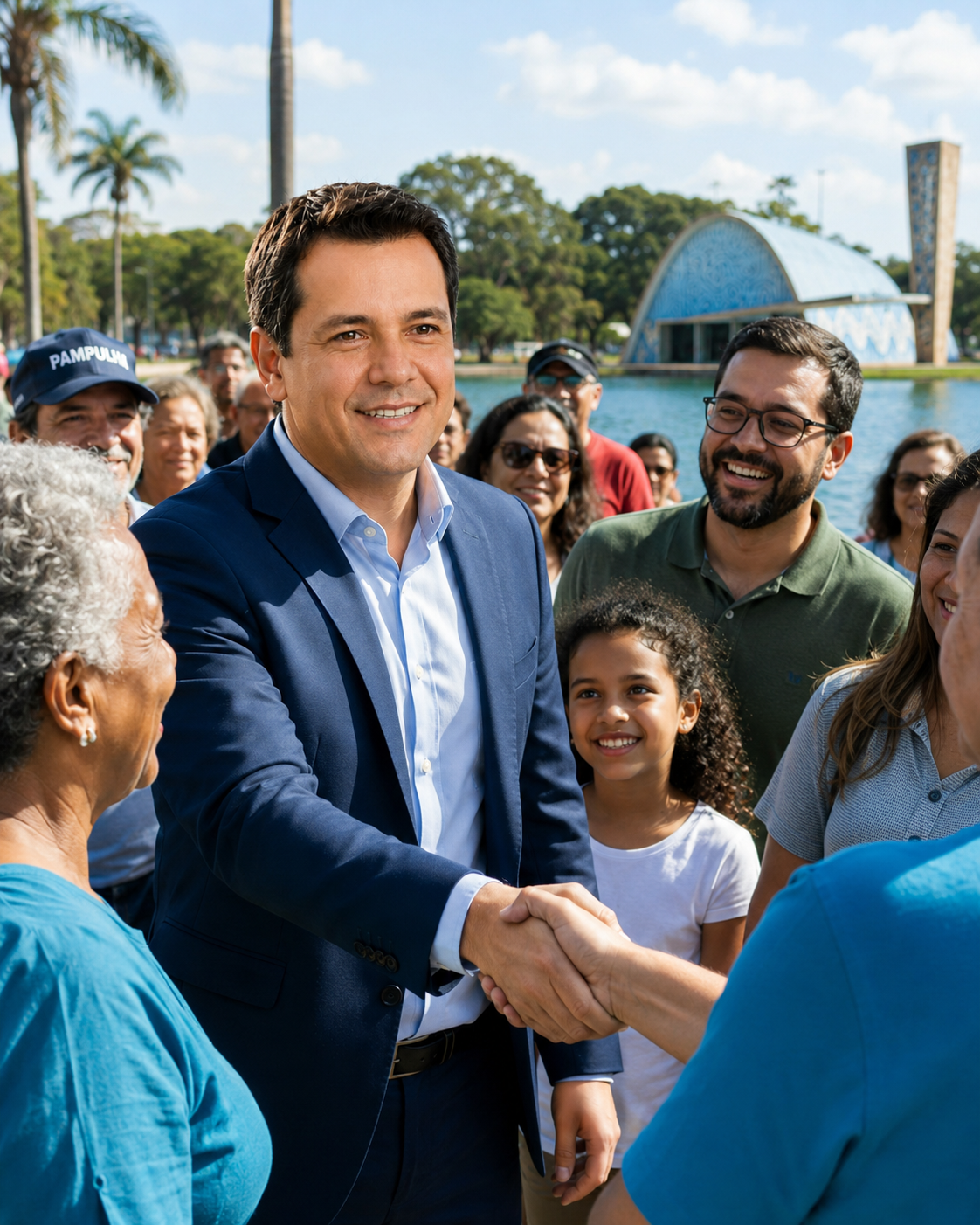 Gabriel da Pampulha em campanha